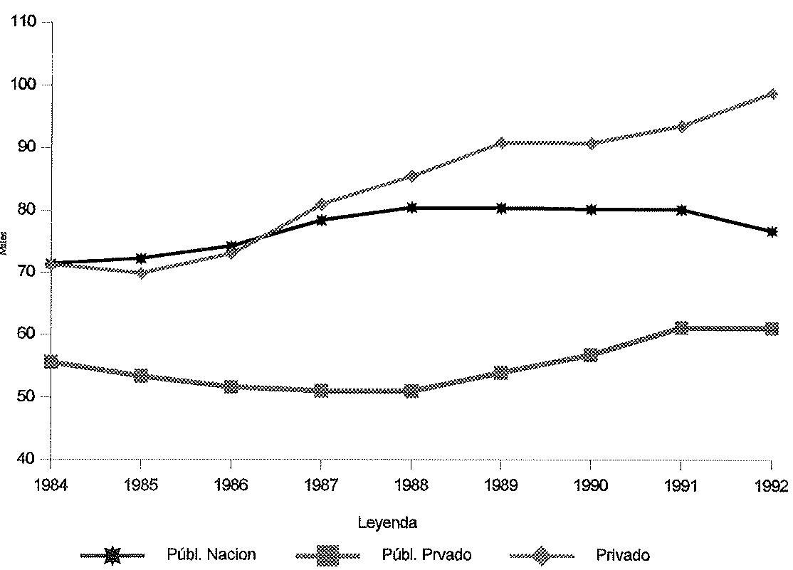 Gráfico 3: Evolución de los vehículos pesados